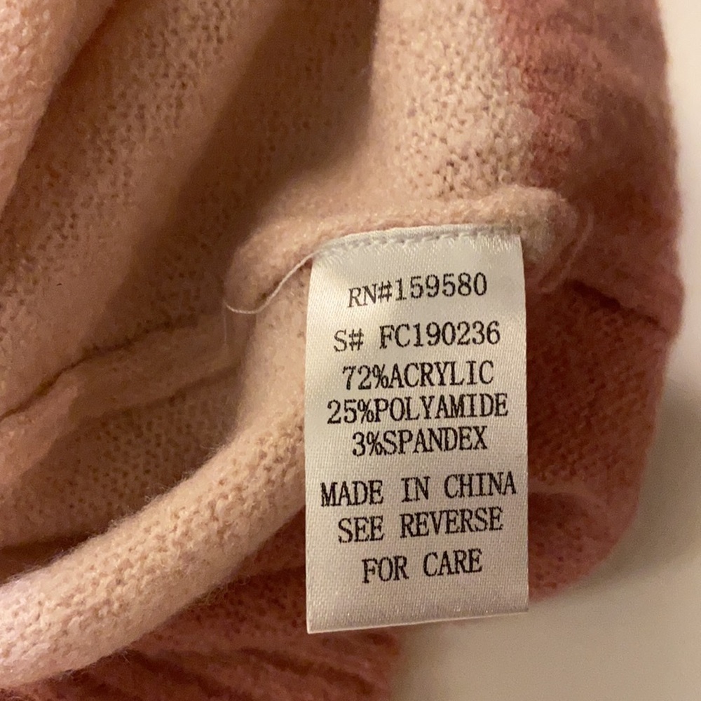 Pink Lily Striped Sweater - Picture 3 of 3